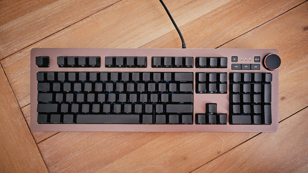 Keyboard build: Side-printed Tactile